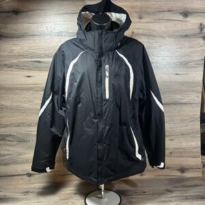 Nike ACG 3 Storm Fit 3 Jacket Women's Size M Black Hooded Rain Wind Waterproof